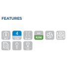 Θάλαμος συντήρησης διπλός QR 12 - GN2/1